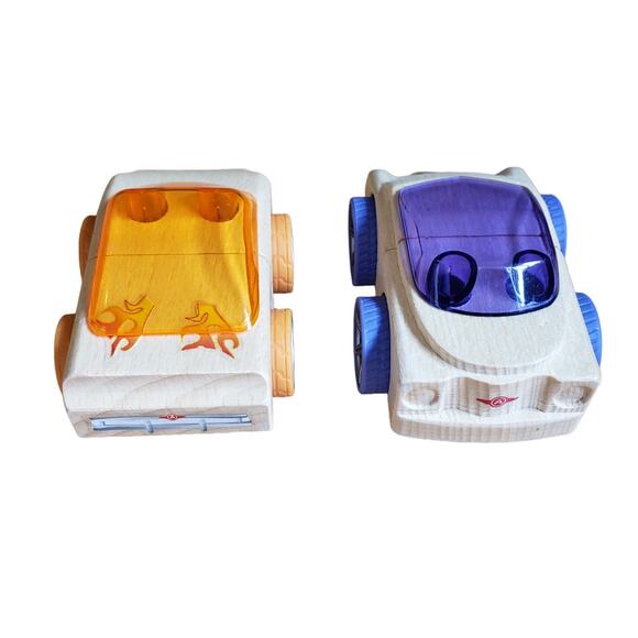 Automoblox 2 Car Set - Orange Purple - Picture 4 of 7